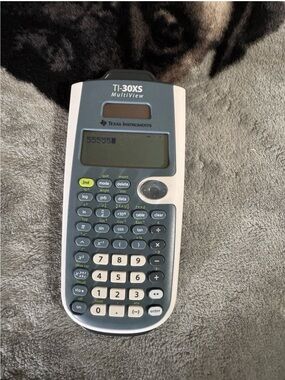 Texas Instruments TI-30XS MultiView Scientific Calculator - Gray/White